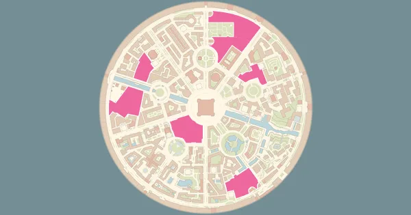 Map of where to find Abra in Pokémon Legends: Z-A (Lumiose City)
