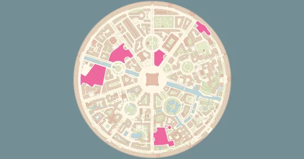 Map of where to find Beedrill in Pokémon Legends: Z-A (Lumiose City)