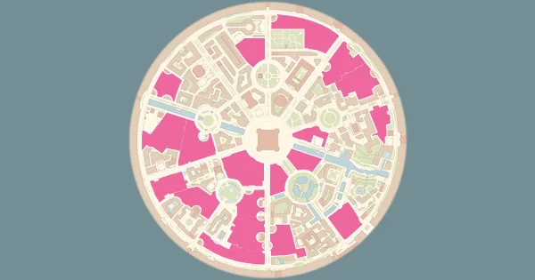 Map of where to find Bellsprout in Pokémon Legends: Z-A (Lumiose City)