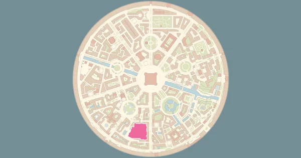 Map of where to find Bergmite in Pokémon Legends: Z-A (Lumiose City)