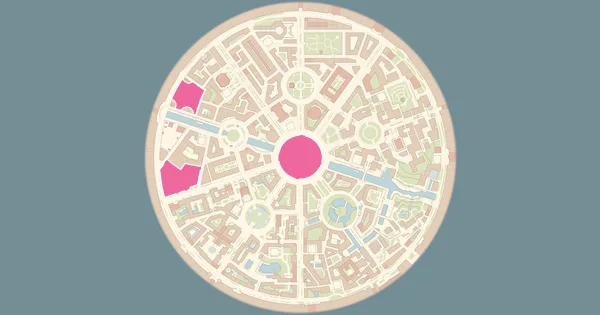 Map of where to find Carbink in Pokémon Legends: Z-A (Lumiose City)