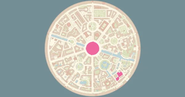 Map of where to find Diggersby in Pokémon Legends: Z-A (Lumiose City)
