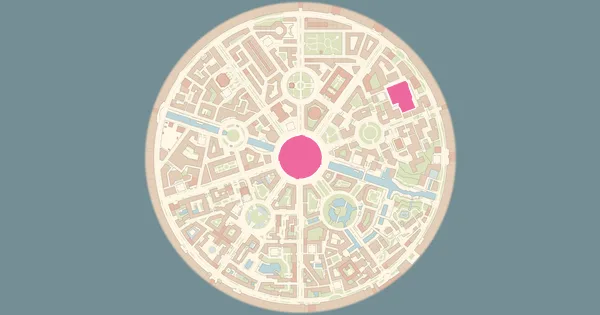 Map of where to find Drampa in Pokémon Legends: Z-A (Lumiose City)
