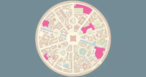 Map of where to find Dratini in Pokémon Legends: Z-A (Lumiose City)
