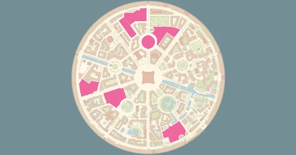 Map of where to find Espurr in Pokémon Legends: Z-A (Lumiose City)