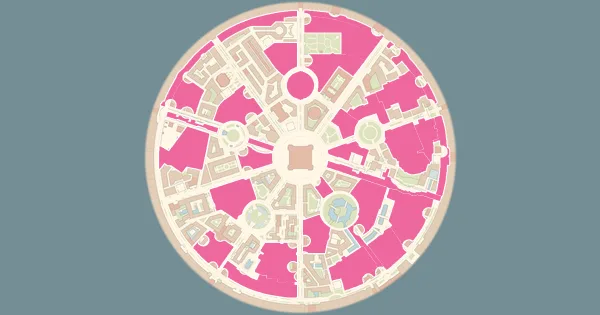 Map of where to find Flabébé in Pokémon Legends: Z-A (Lumiose City)