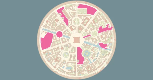 Map of where to find Fletchinder in Pokémon Legends: Z-A (Lumiose City)