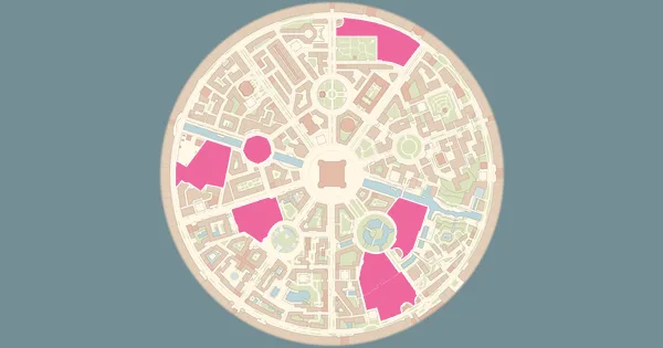 Map of where to find Floette in Pokémon Legends: Z-A (Lumiose City)