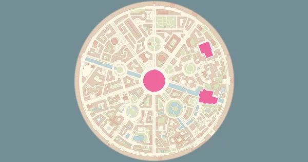 Map of where to find Furfrou in Pokémon Legends: Z-A (Lumiose City)