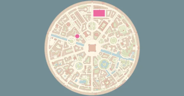 Map of where to find Honedge in Pokémon Legends: Z-A (Lumiose City)