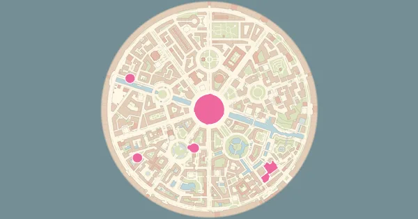 Map of where to find Klefki in Pokémon Legends: Z-A (Lumiose City)