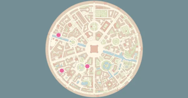 Map of where to find Litwick in Pokémon Legends: Z-A (Lumiose City)