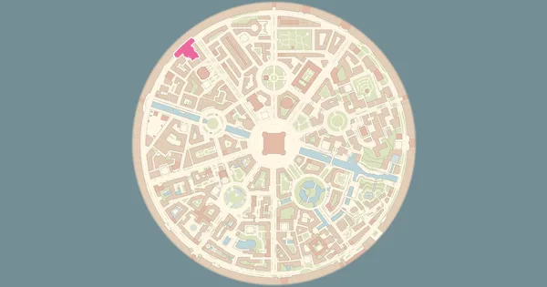 Map of where to find Lopunny in Pokémon Legends: Z-A (Lumiose City)