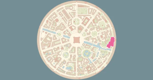 Map of where to find Meditite in Pokémon Legends: Z-A (Lumiose City)