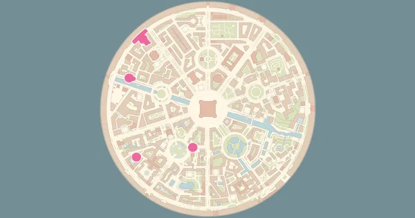 Map of where to find Noibat in Pokémon Legends: Z-A (Lumiose City)