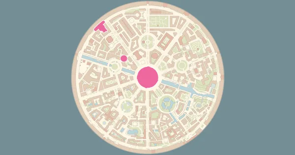 Map of where to find Noivern in Pokémon Legends: Z-A (Lumiose City)