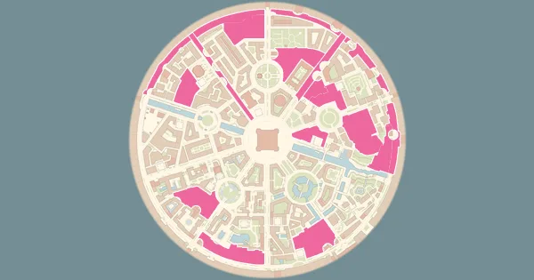 Map of where to find Pansear in Pokémon Legends: Z-A (Lumiose City)