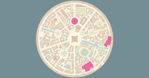 Map of where to find Pikachu in Pokémon Legends: Z-A (Lumiose City)