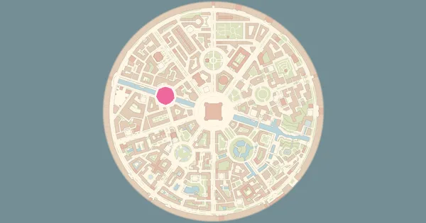 Map of where to find Roselia in Pokémon Legends: Z-A (Lumiose City)