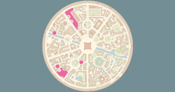 Map of where to find Scraggy in Pokémon Legends: Z-A (Lumiose City)