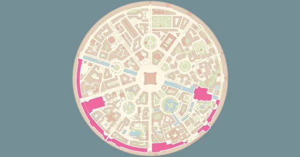 Map of where to find Slowpoke in Pokémon Legends: Z-A (Lumiose City)