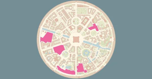 Map of where to find Spewpa in Pokémon Legends: Z-A (Lumiose City)