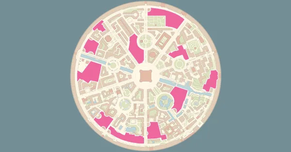 Map of where to find Swablu in Pokémon Legends: Z-A (Lumiose City)