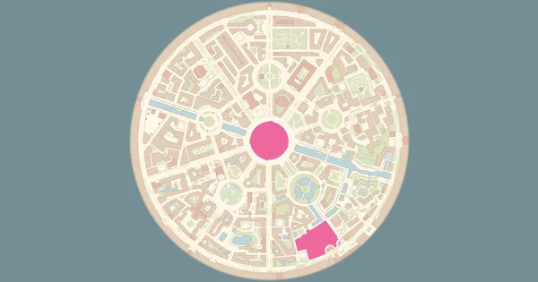 Map of where to find Totodile in Pokémon Legends: Z-A (Lumiose City)