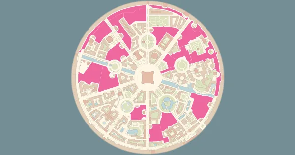Map of where to find Trubbish in Pokémon Legends: Z-A (Lumiose City)