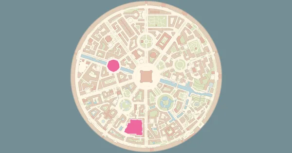 Map of where to find Vanillite in Pokémon Legends: Z-A (Lumiose City)