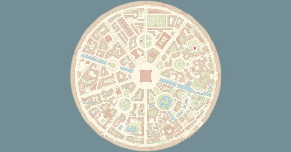 Map of where to find Venusaur in Pokémon Legends: Z-A (Lumiose City)