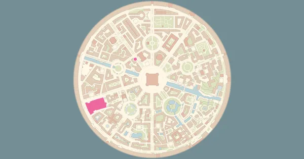 Map of where to find Watchog in Pokémon Legends: Z-A (Lumiose City)