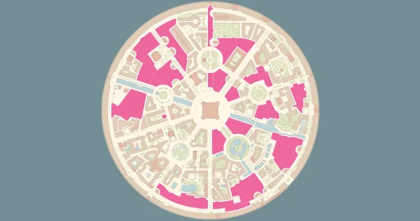 Map of where to find Weedle in Pokémon Legends: Z-A (Lumiose City)