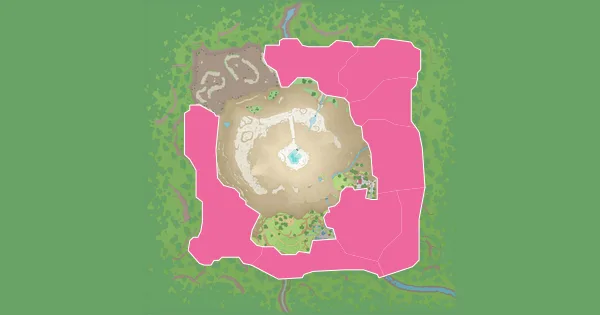 Map of where to find Aipom in Pokémon Scarlet & Violet – The Teal Mask (Kitakami)