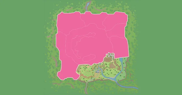 Map of where to find Bronzor in Pokémon Scarlet & Violet – The Teal Mask (Kitakami)
