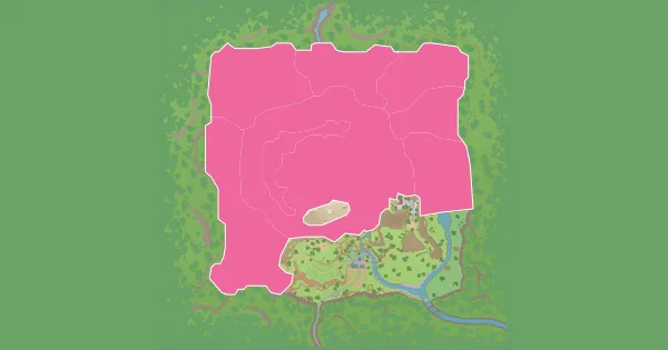 Map of where to find Duskull in Pokémon Scarlet & Violet – The Teal Mask (Kitakami)
