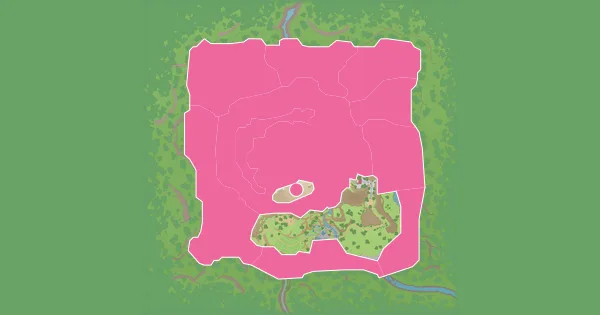 Map of where to find Geodude in Pokémon Scarlet & Violet – The Teal Mask (Kitakami)