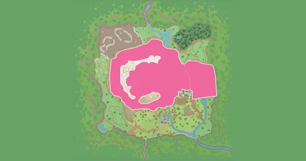 Map of where to find Snorunt in Pokémon Scarlet & Violet – The Teal Mask (Kitakami)