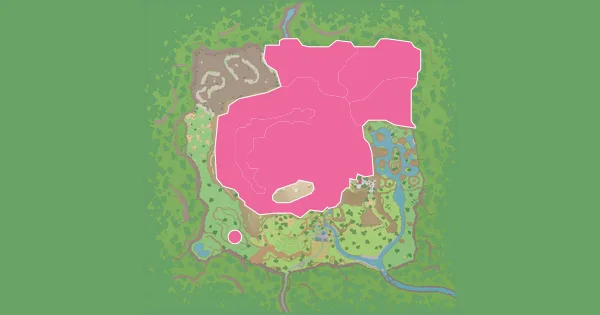 Map of where to find Yanma in Pokémon Scarlet & Violet – The Teal Mask (Kitakami)