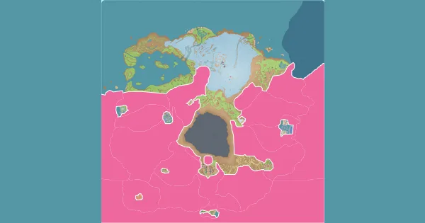 Map of where to find Arrokuda in Pokémon Scarlet & Violet (Paldea)