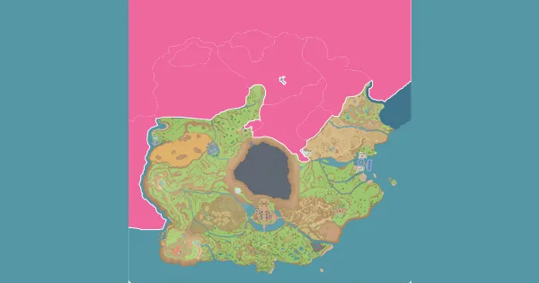 Map of where to find Bergmite in Pokémon Scarlet & Violet (Paldea)