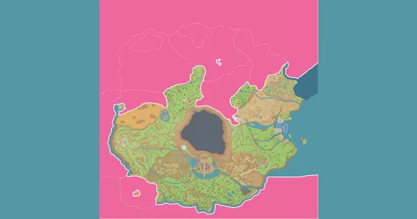 Map of where to find Clawitzer in Pokémon Scarlet & Violet (Paldea)
