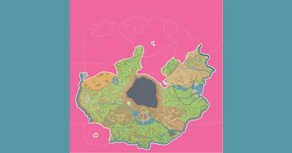 Map of where to find Cloyster in Pokémon Scarlet & Violet (Paldea)