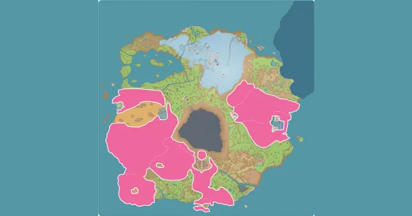 Map of where to find Diglett in Pokémon Scarlet & Violet (Paldea)