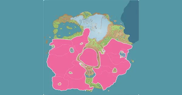 Map of where to find Drifloon in Pokémon Scarlet & Violet (Paldea)