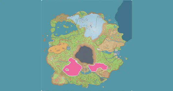 Map of where to find Drowzee in Pokémon Scarlet & Violet (Paldea)