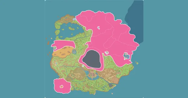 Map of where to find Dugtrio in Pokémon Scarlet & Violet (Paldea)