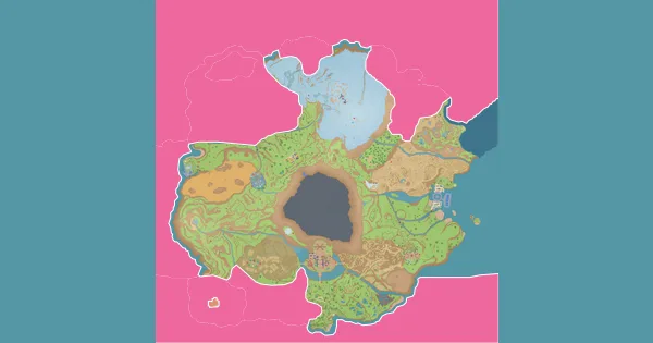 Map of where to find Eelektrik in Pokémon Scarlet & Violet (Paldea)