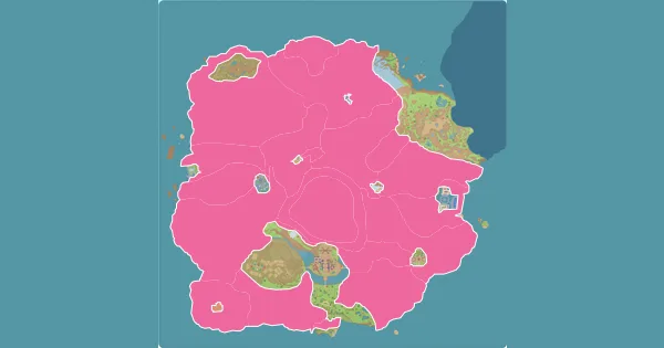 Map of where to find Gumshoos in Pokémon Scarlet & Violet (Paldea)