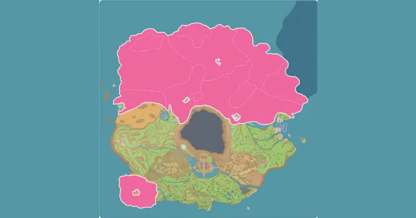 Map of where to find Honchkrow in Pokémon Scarlet & Violet (Paldea)